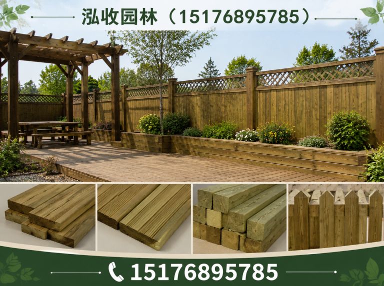 东莞京津冀防腐木工程展示图